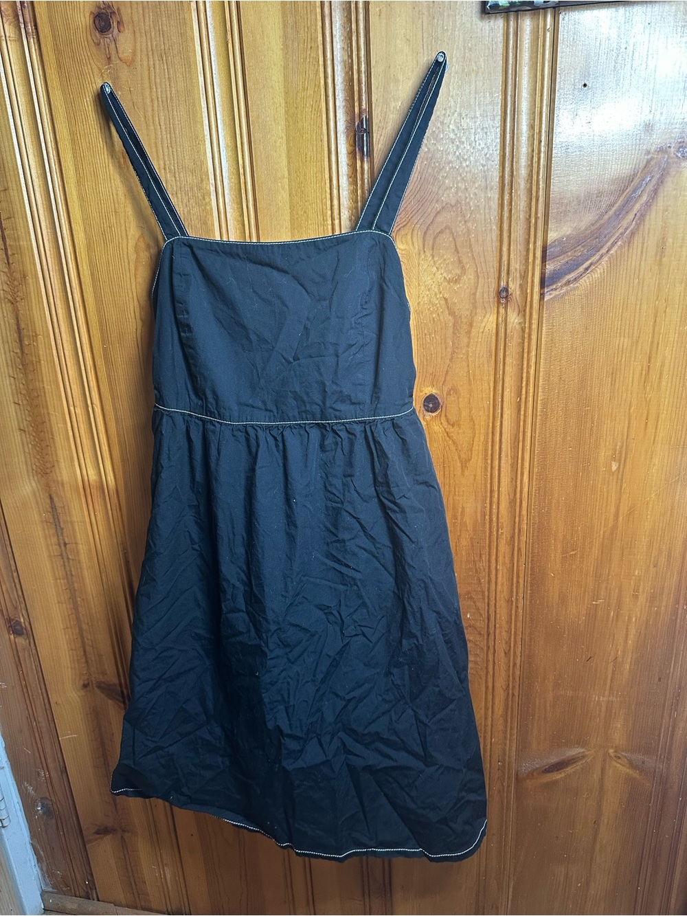 Zara Black Spaghetti Strap Sundress